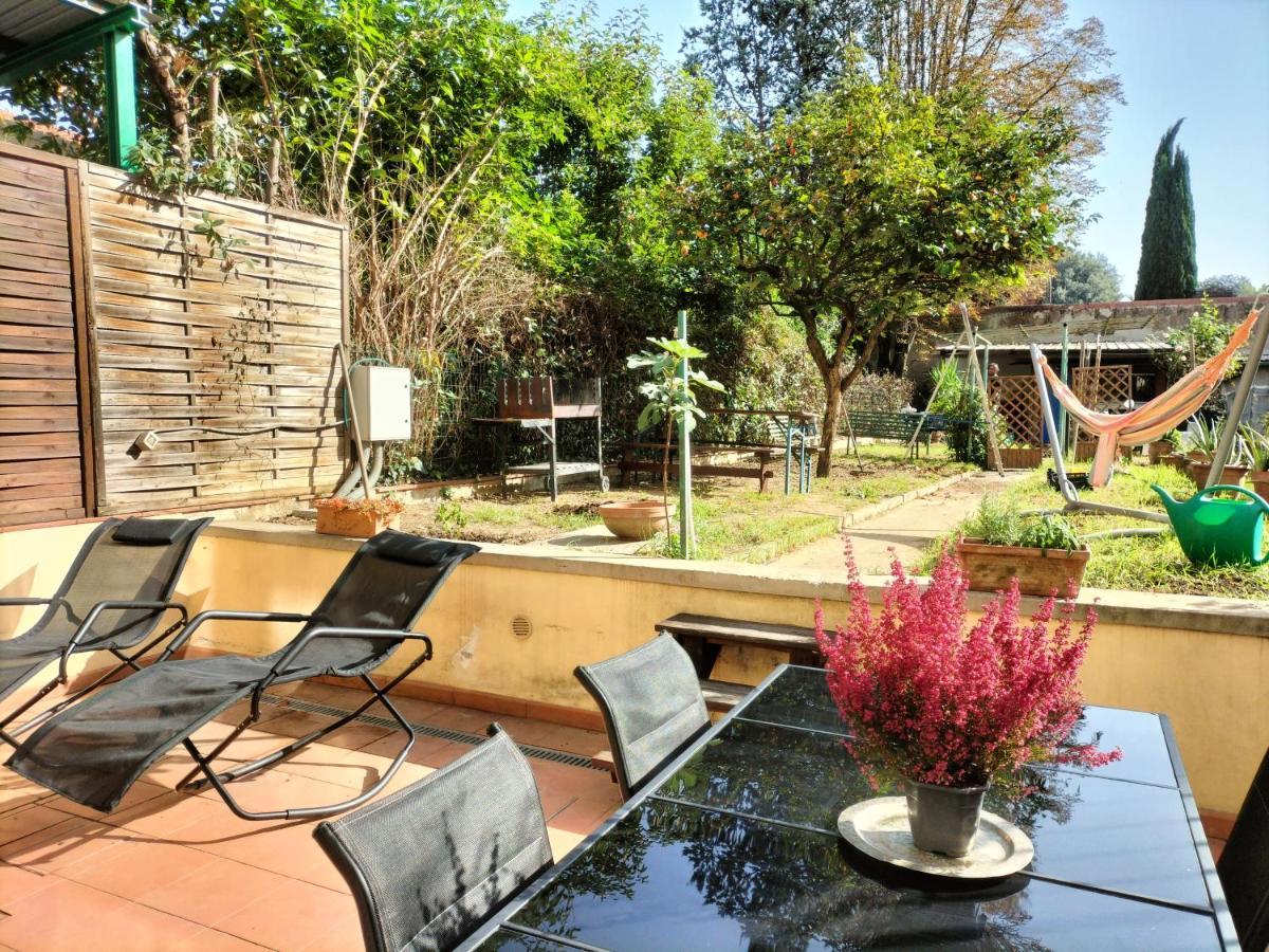 Ferienwohnung Casa Giardino A San Frediano Florenz Exterior foto